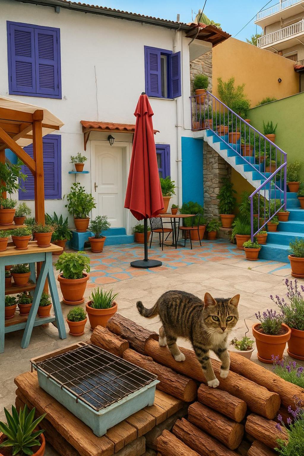 Ottoman House Apartment Tesalonika Bagian luar foto